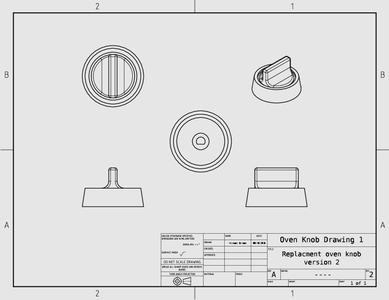 Oven Knob replacment