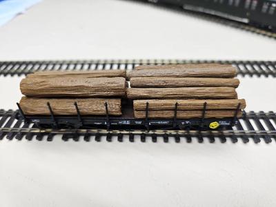 Wooden logs in HO (1/87) / Billes de bois en HO (1/87)   