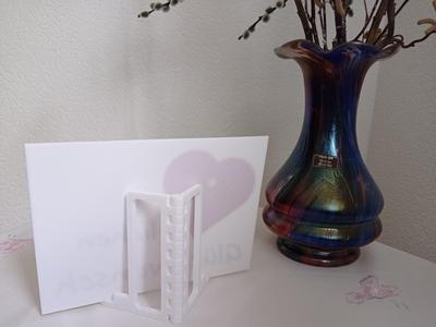 Aufklappbarer Schildständer - Foldable Sign Stand
