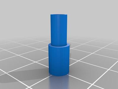 Anycubic Kobra Filament Huelse vor Extruder V5