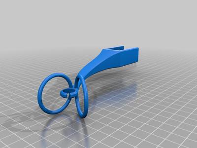Filament guide with safety guards