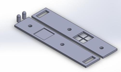 linear wall cracks meter ( fessurimetro lineare )
