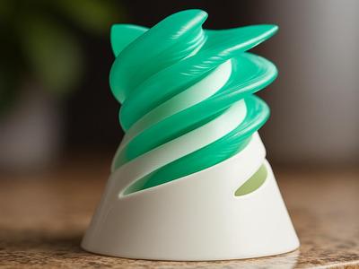 Spiral fidget cone toy (fast print)