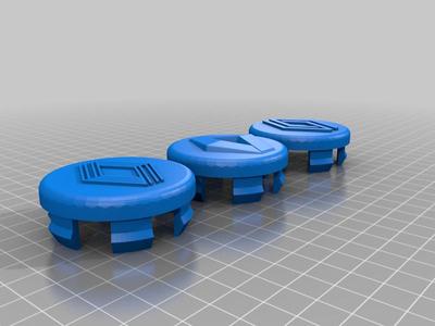 Renault Center Wheel Cap 54mm