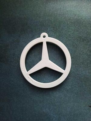 Mercedes Keychain (Flat)