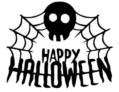 2D Halloween Sign 5