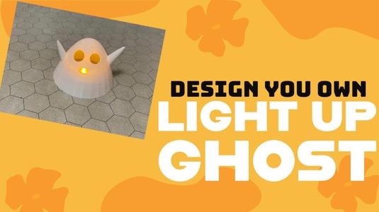 Light up ghost