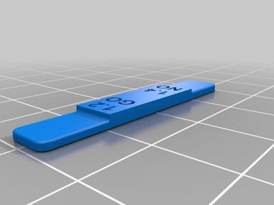 PEX pinch clamp go/nogo gage