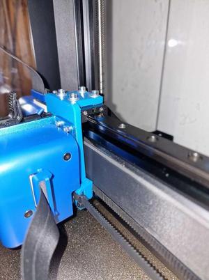 supporto guide lineari artillery x2 asse x