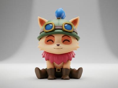 Cute Chibi Teemo - League of Legends