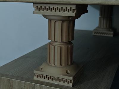 Greek Column furniture riser