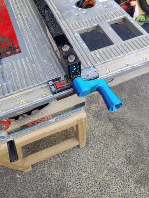 Crank handle for RYOBI ruler\Guide