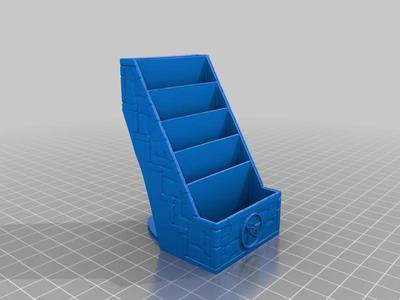 Simplified Mansions of Madness card holder [For filament printers]