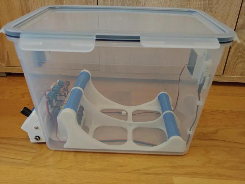 (Enhanced) Filament dry box - heated, ventilated, Arduino or ESP8266 controlled   