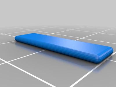 Diving Fin for Wooden Fishing Lures