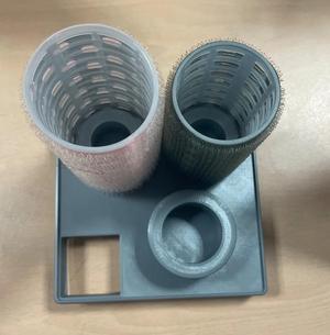 Hair Roller Container   