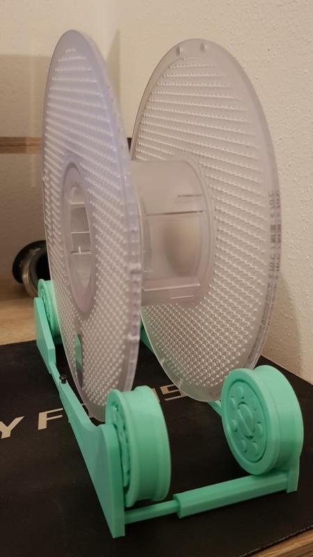 adjustable width and length/height spool holder