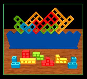 Jenga Tetris