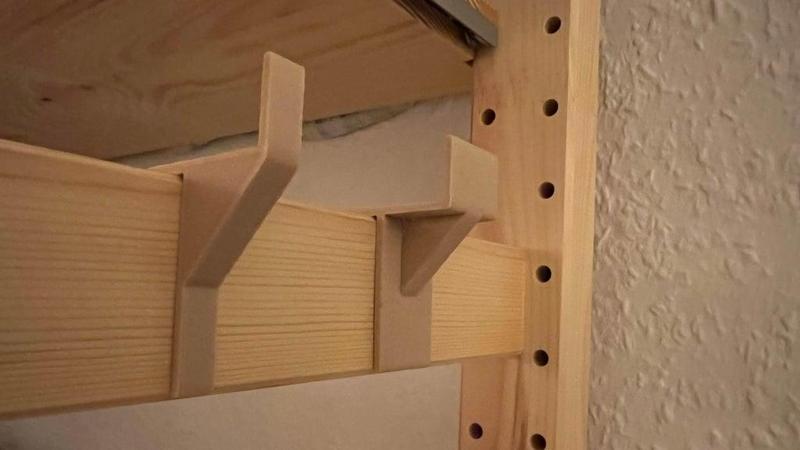 Haken für IKEA IVAR Regalsystem