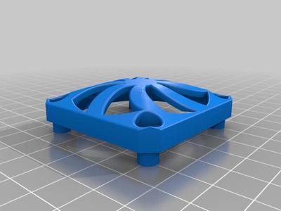 Xmaxx 50mm fan shroud