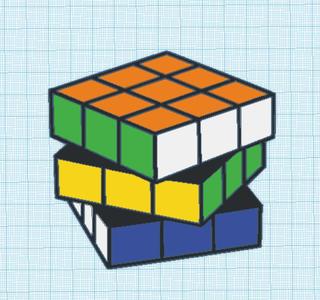 Rubiks Cube Wallhanging