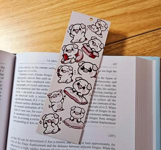 Pinky Pig Cute Bookmark