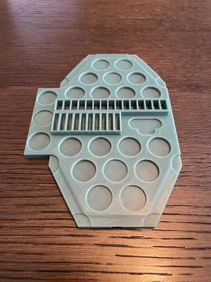 Catan 2.0 piece holder cities and knights