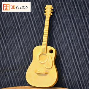 Acoustic guitar keychain 