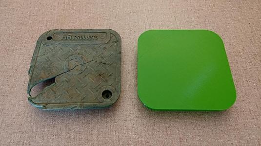 Garden valve box cover