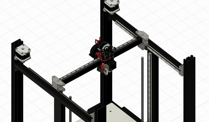 Sapphire plus with VZbot printhead and new Gantry