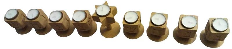 Chanukah dreidel menorah   