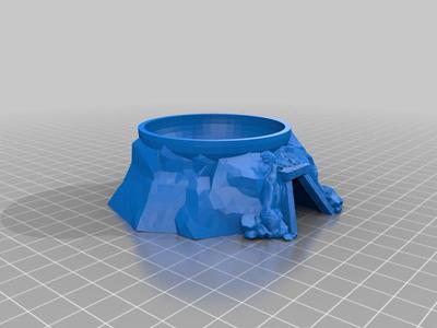Gold mine nugget bowl for Western Legends board game