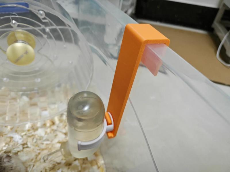 Storage Box Hamster Water Bottle Holder