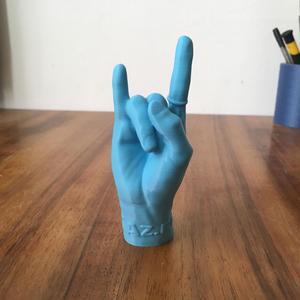 Protection from magic and witchcraft. Sign Horns