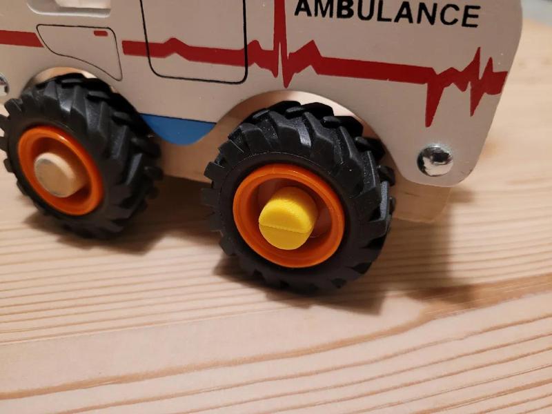 Magni toy car wheel pin   