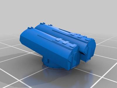 1/700 PLAN HY-2 Missile launcher