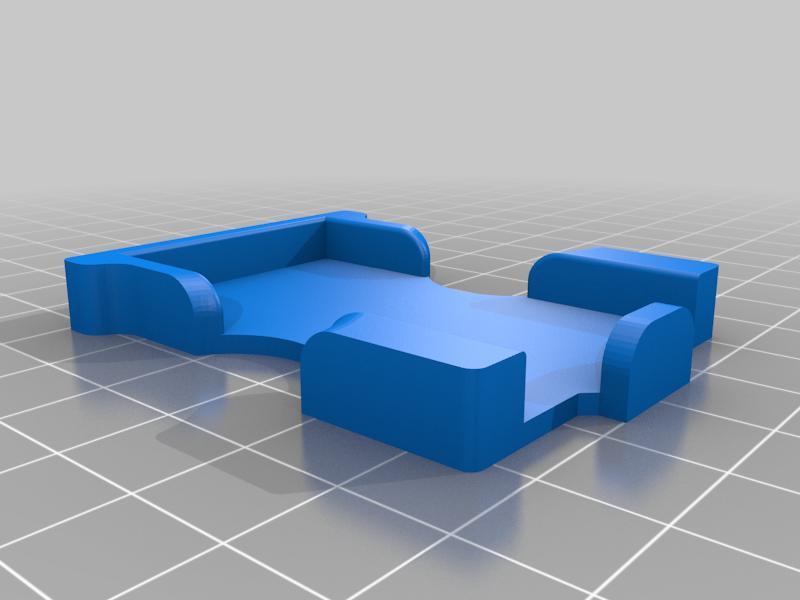 FCX24 Max Smasher Rear Battery Tray (SCX24 Battery)