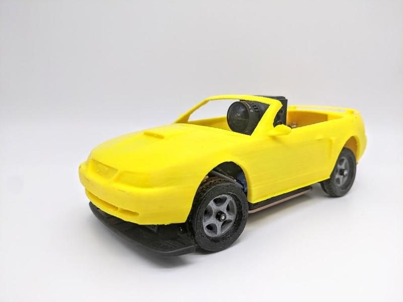 2004 Mustang SN95 1:28 RC body