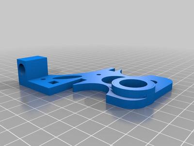 CTC i3 Pro B Z Axis bracket w Support for 16mm bearing