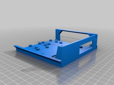 POE+ compatible all in one rear electronics case raspberry pi
