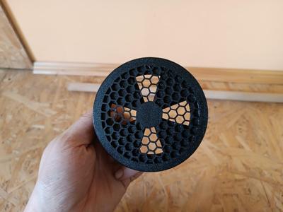 Ventilation grille pipe 90mm