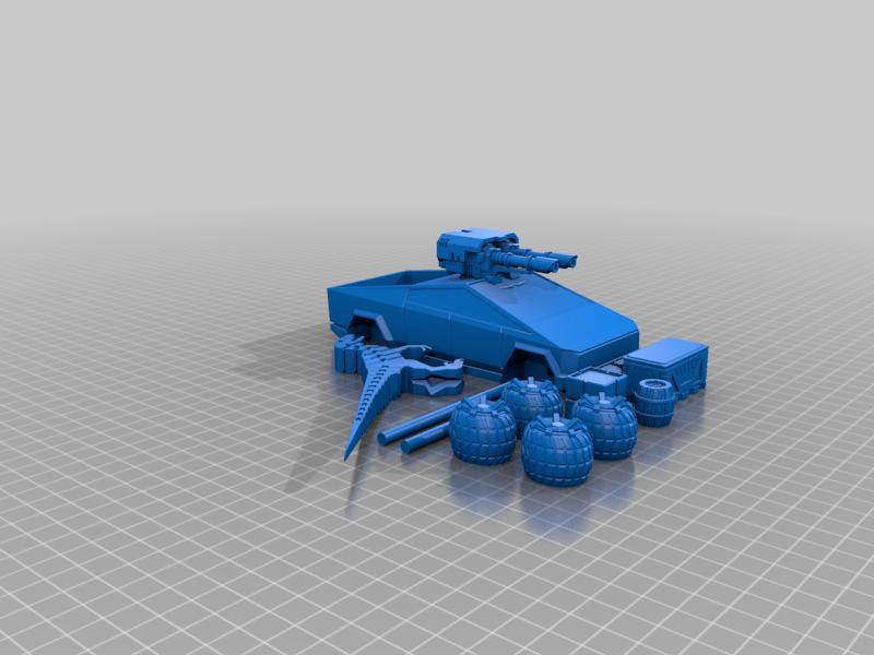 Tesla Truck/Tank Kit