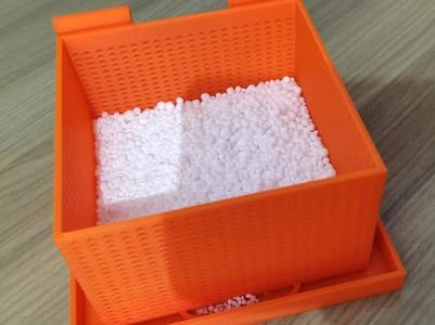 Humidity absorber box for Calcium Chloride (CaCl2)   