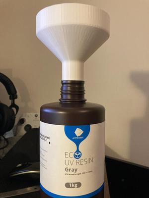 Resin Funnel for Anycubic Eco Resin bottles