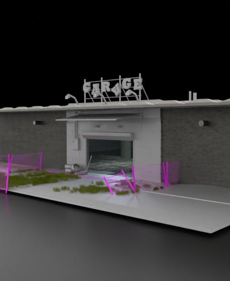Garage scene