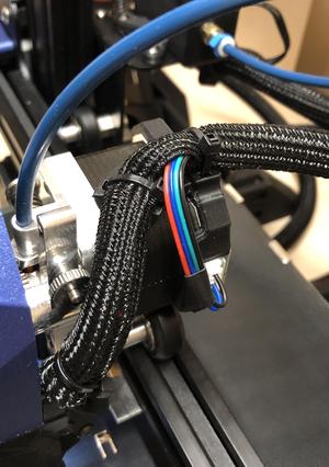 Cable support for Micro Swiss Direct Drive