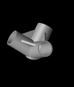 Corner piece for a tent