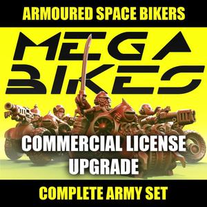 Megabikes Commercial License Upgrade (No 3D files)