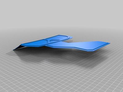 Saab Viggen / undercarriage doors scale 1:8