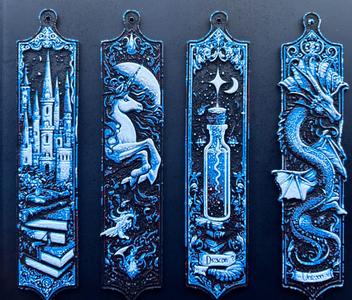 Set 4 Bookmarks Magical Hueforge 